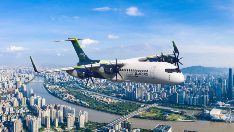 Airbus showcases hydrogen aircraft technologies